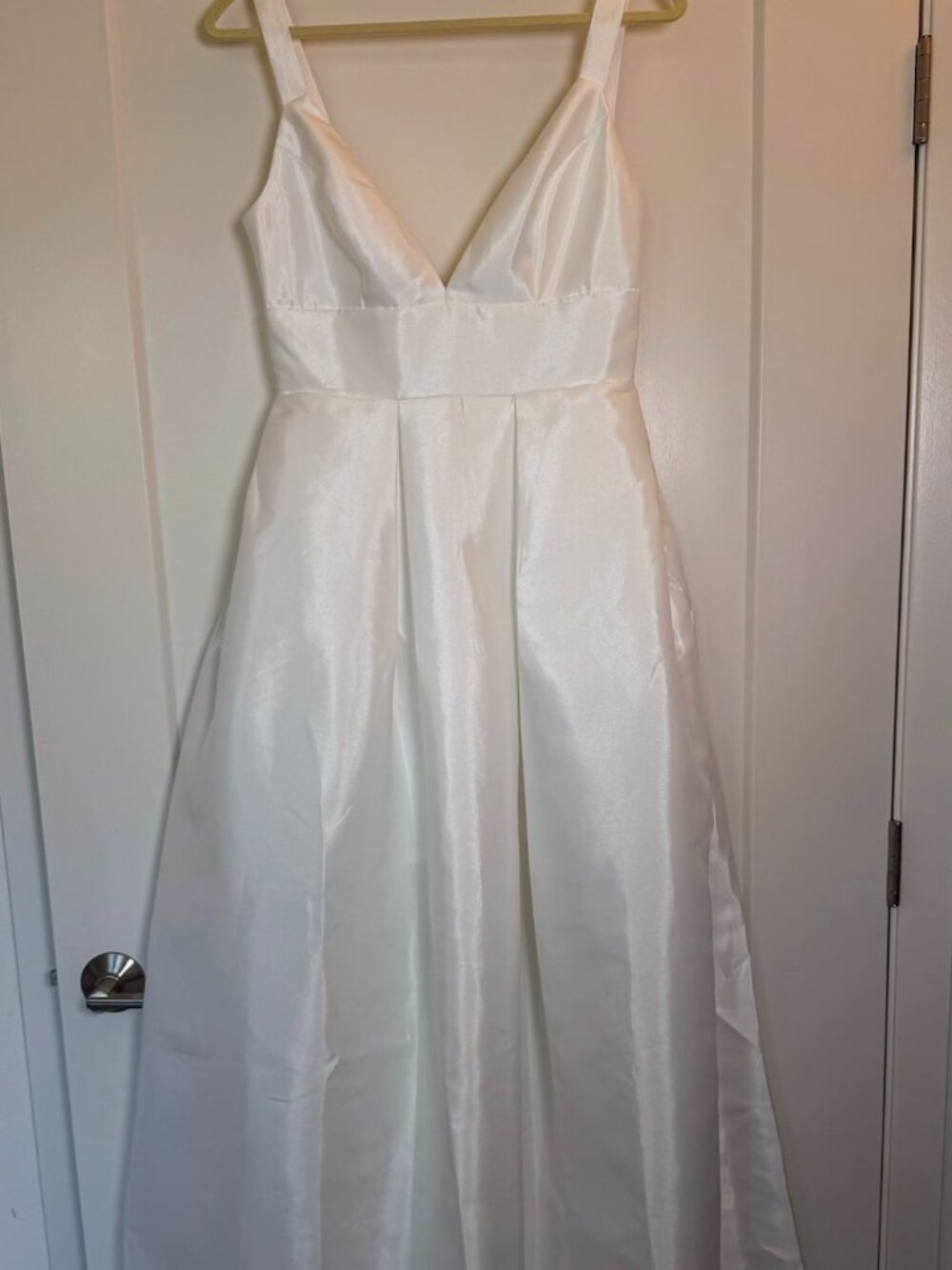 Lulu's White Formal Dress